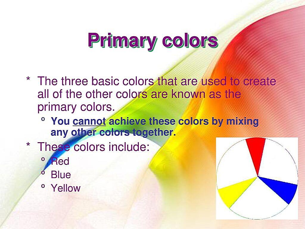 What Were The Original Colors