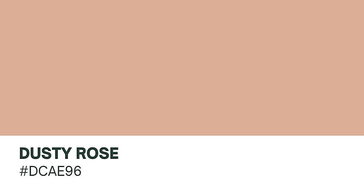 Is Dusty Rose The Same As Rose Gold
