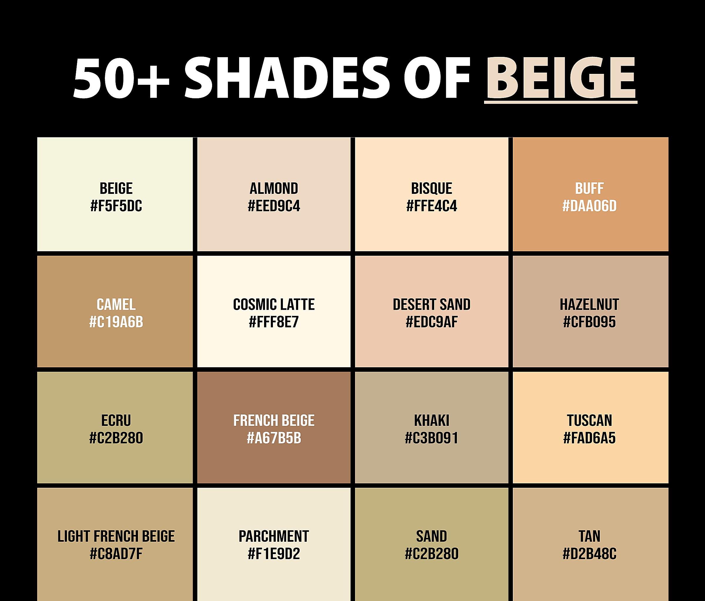 How To Make Beige Color